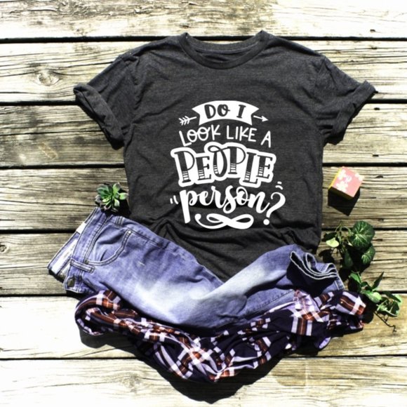 Gildan Tops - Woman's People Person Custom Short Sleeve T-Shirt